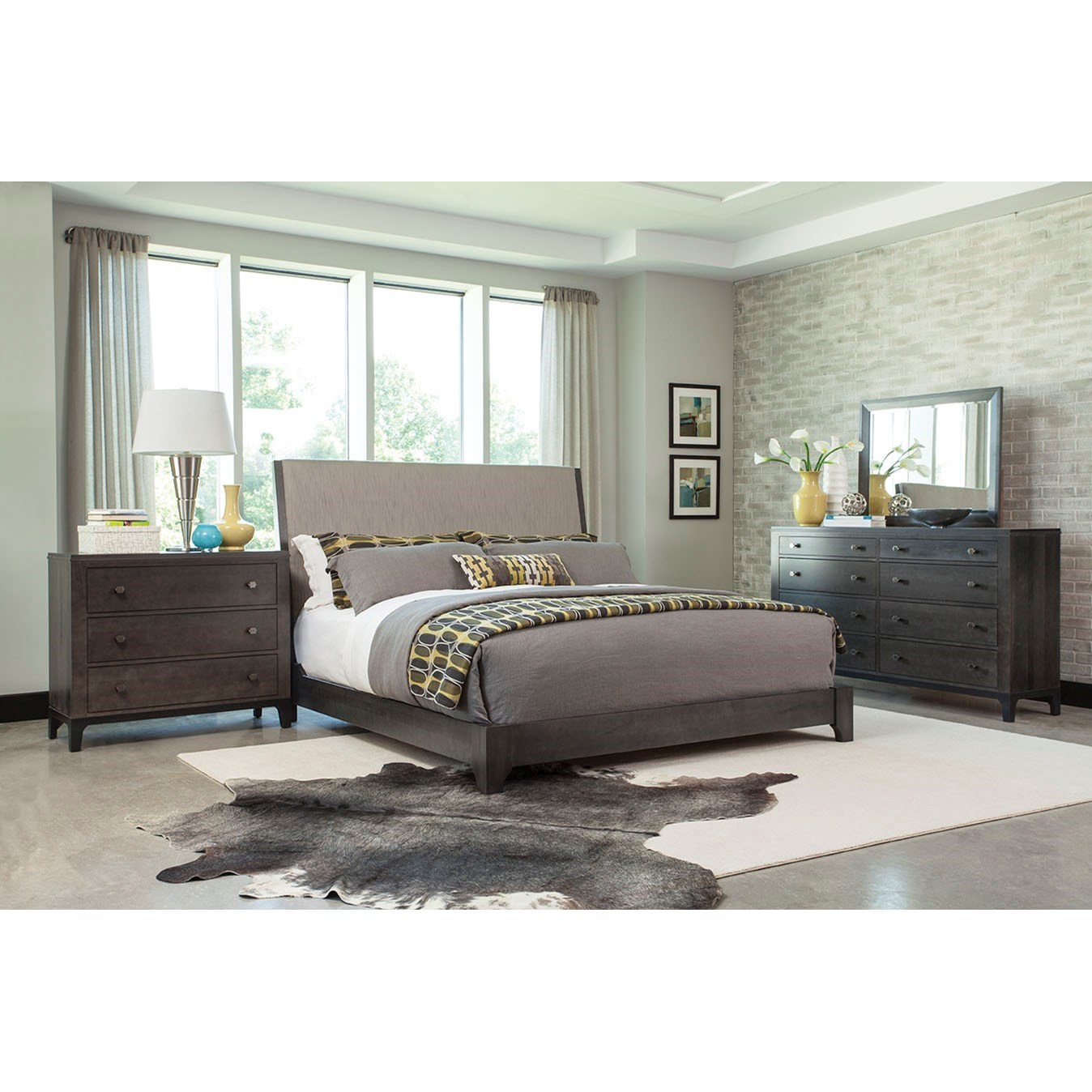 Durham Front Street Queen Bedroom Group Jordan's Home Furnishings